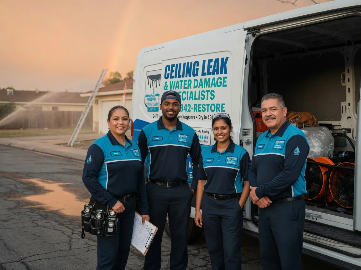 Ceiling Leak Cleanup company in Portage, OH